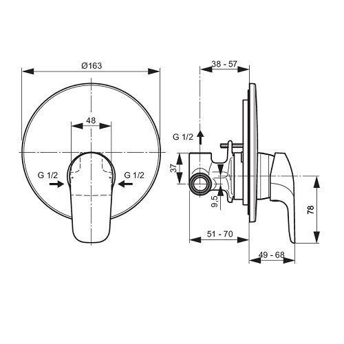 CORP SI ORNAMENT BATERIE DUS INCASTRATA CERAFLEX